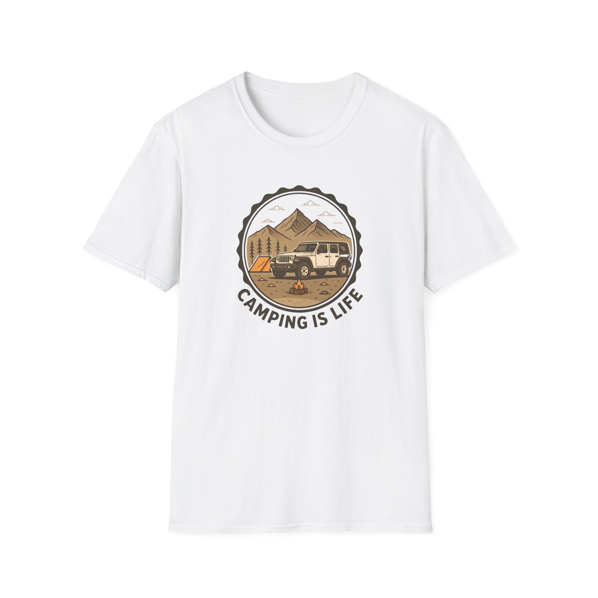 Camping in the Mountains T-Shirt